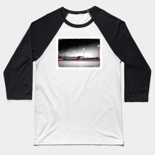 The Showgrounds - Sligo Rovers League of Ireland Football Artwork Baseball T-Shirt